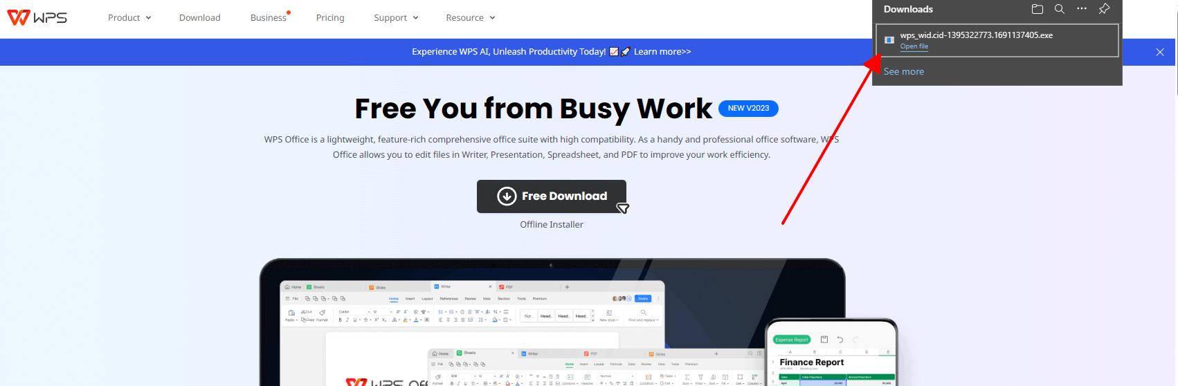 WPS Office Installation Process