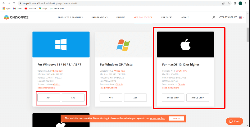 click the Download button.