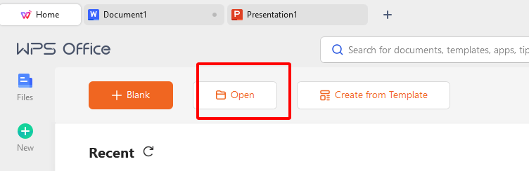 Open an Existing PowerPoint