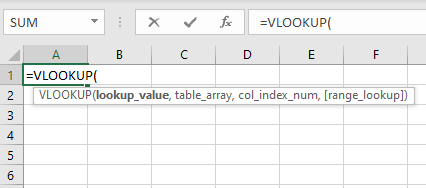  VLOOKUP Function