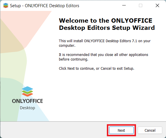  Click the Install button.
