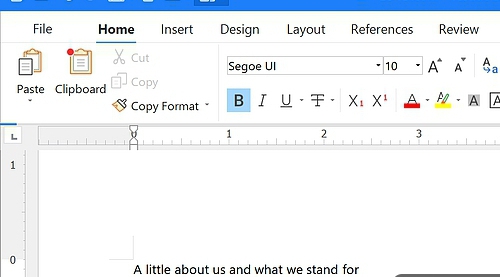 EditingYou a document on Polaris Office