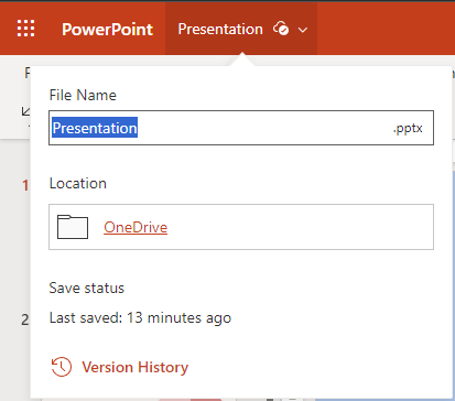 Microsoft 365 Type Name