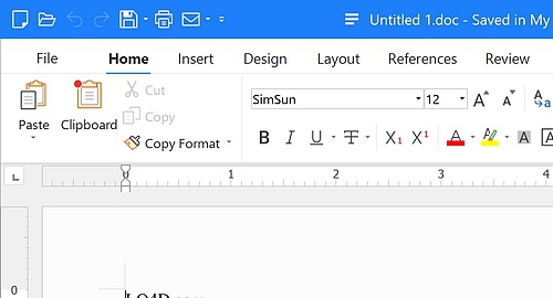 An open document on Polaris Office.