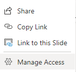 Microsoft 365 Powerpoint Share