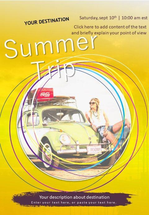 Popular Tourism Poster