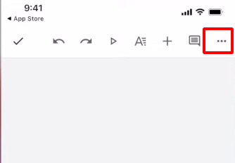 Tap on the three dots