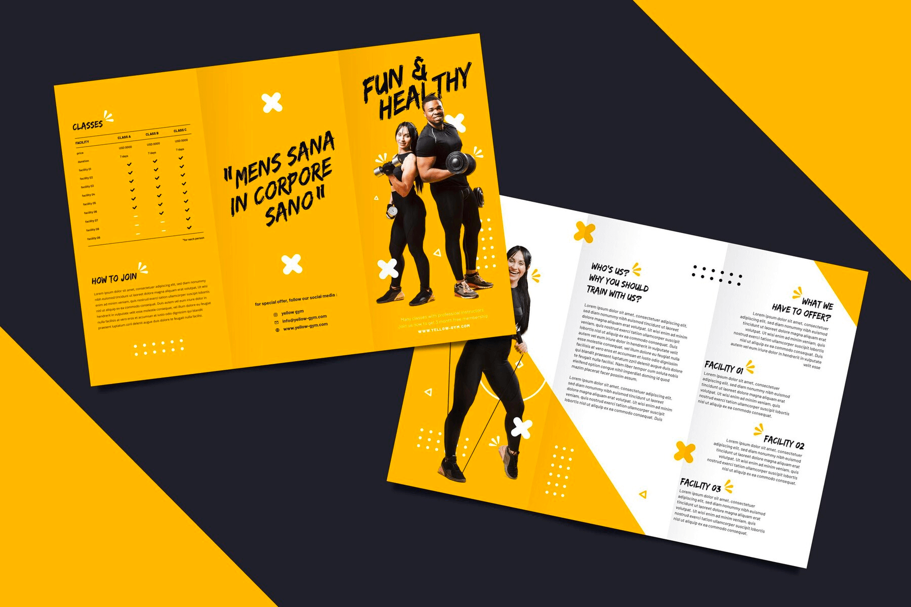 a brochure template