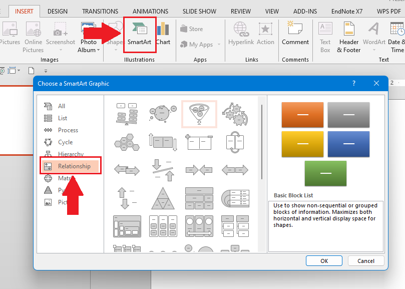  Microsoft PowerPoint SmartArt