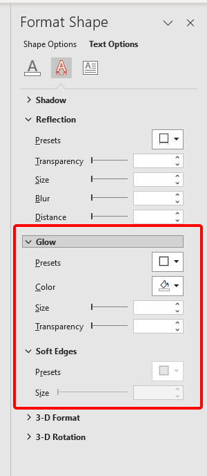 Apply the Glow Effect