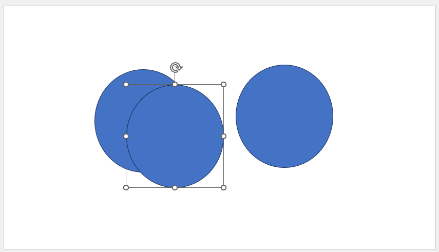PowerPoint draw circle