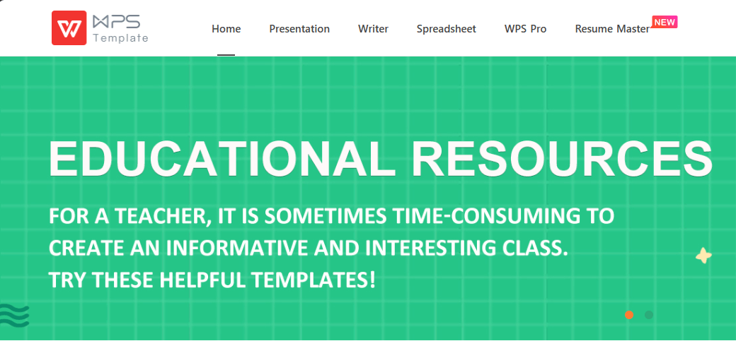 WPS presentations templates