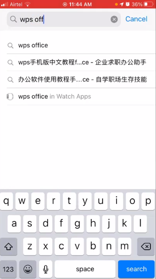 ”wps office search”