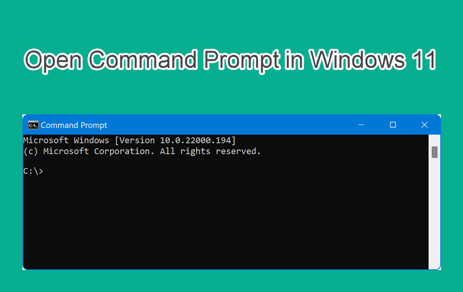  Command Prompt window.