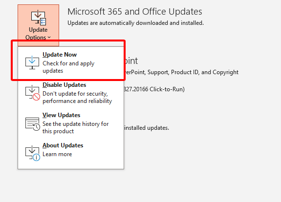 Update PowerPoint Software
