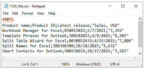 Read csv utf 8. Конвертер csv excel. csv файл.
