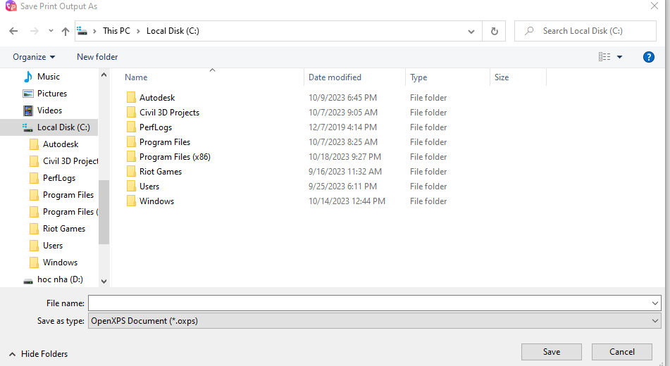 Choose location you want to save it.