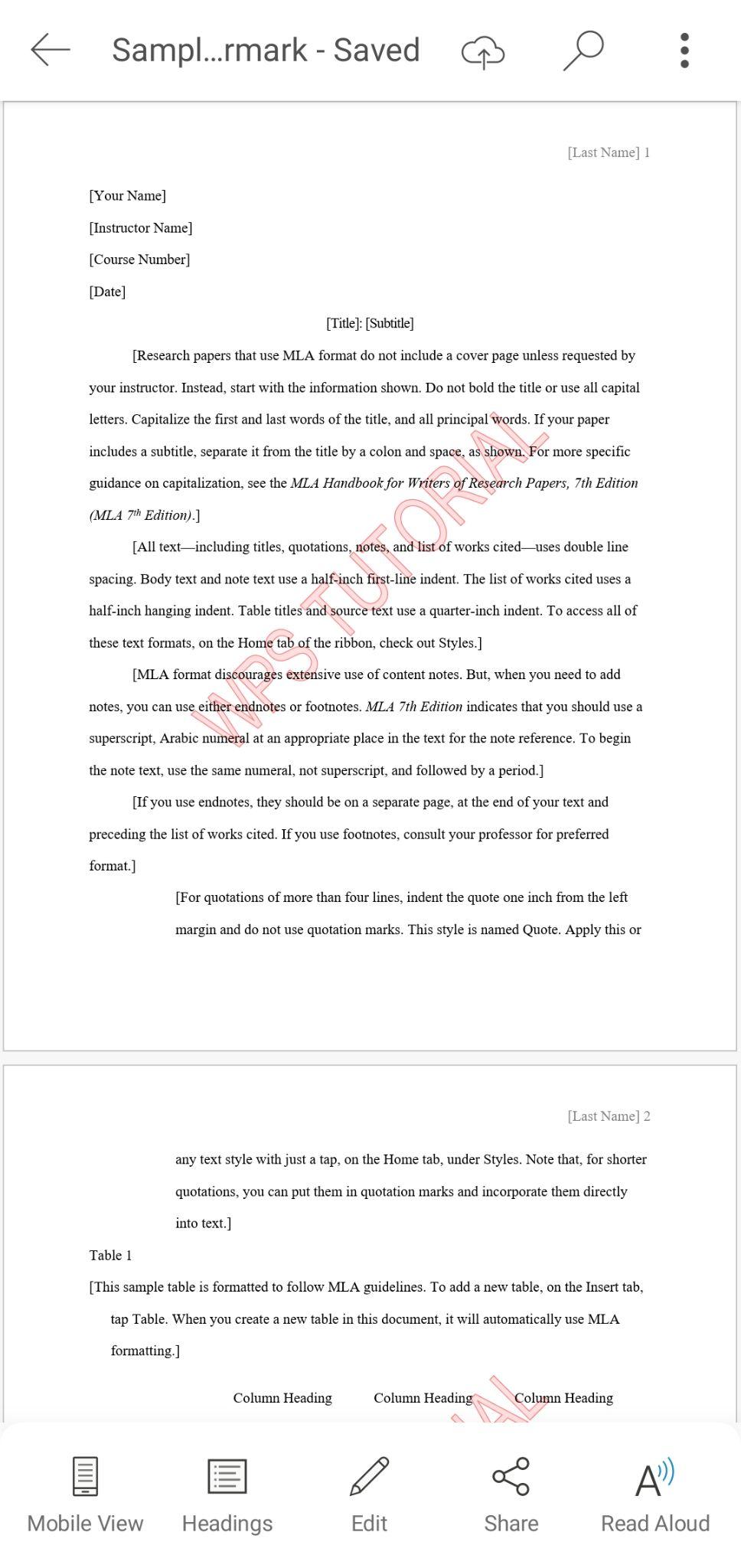  “watermarked document”