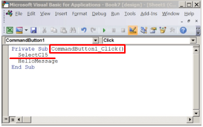 “ActiveX adding commanding in excel”