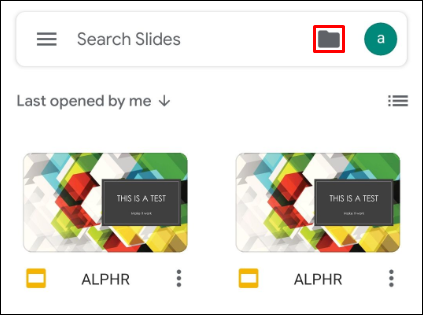 Converting PowerPoint to Google Slides on an Android mobile device