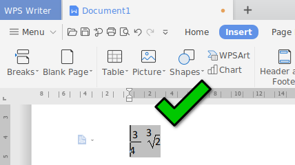 How to Type Fractions in WPS Writer - A Step-By-Step Guide