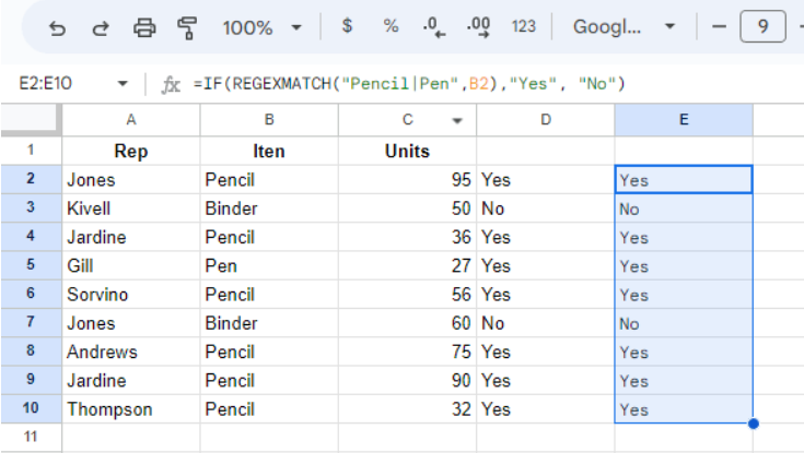 How to Use IF CONTAINS Function to Check Text in Google Sheets (With ...