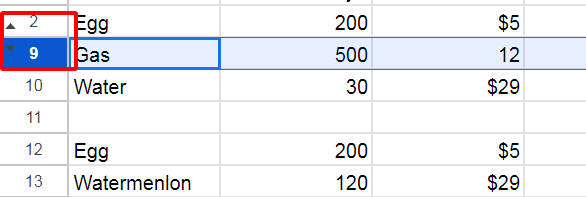  rows have been hidden.