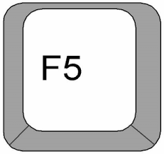 F5 Shortcut key.