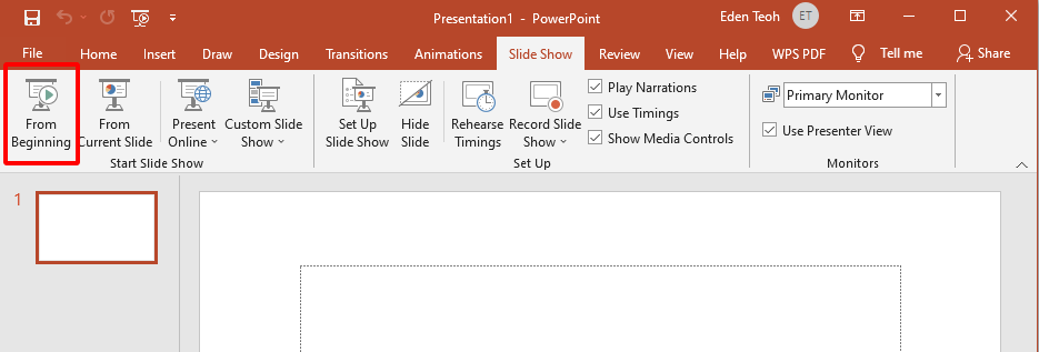 How to Make PowerPoint Full Screen (Step by Step) | WPS Office Blog