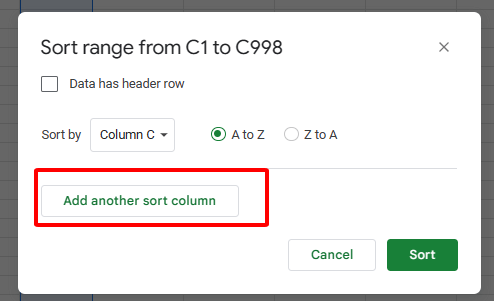 Custom Sort Order