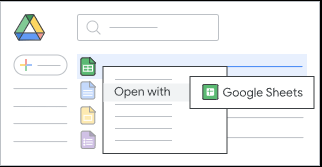 Open Google Sheets