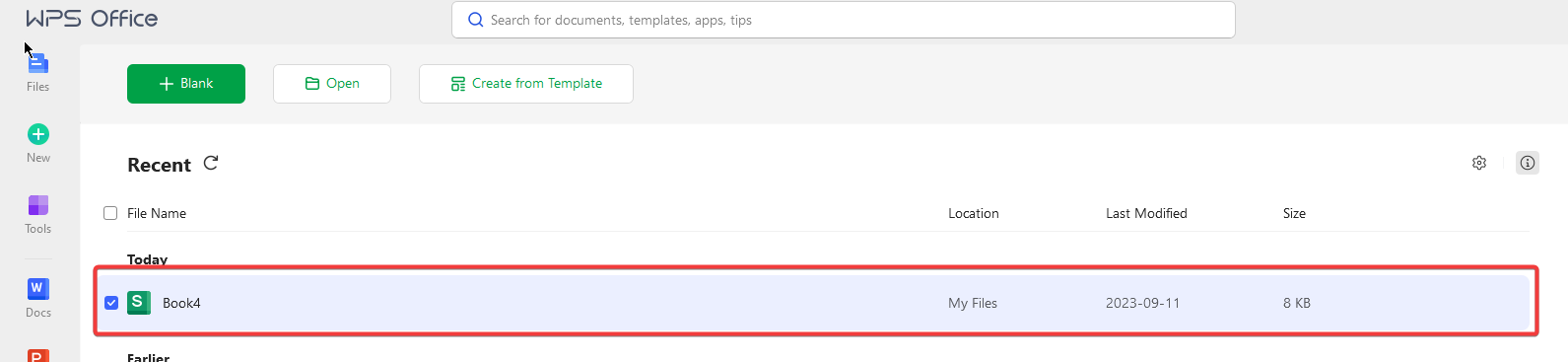 Open the Excel worksheet you want to scale.
