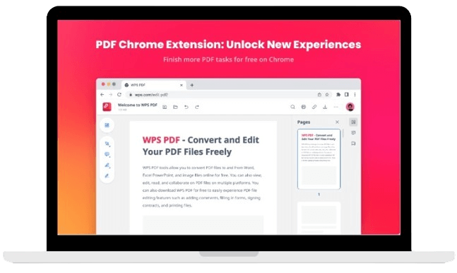  WPS PDF extension