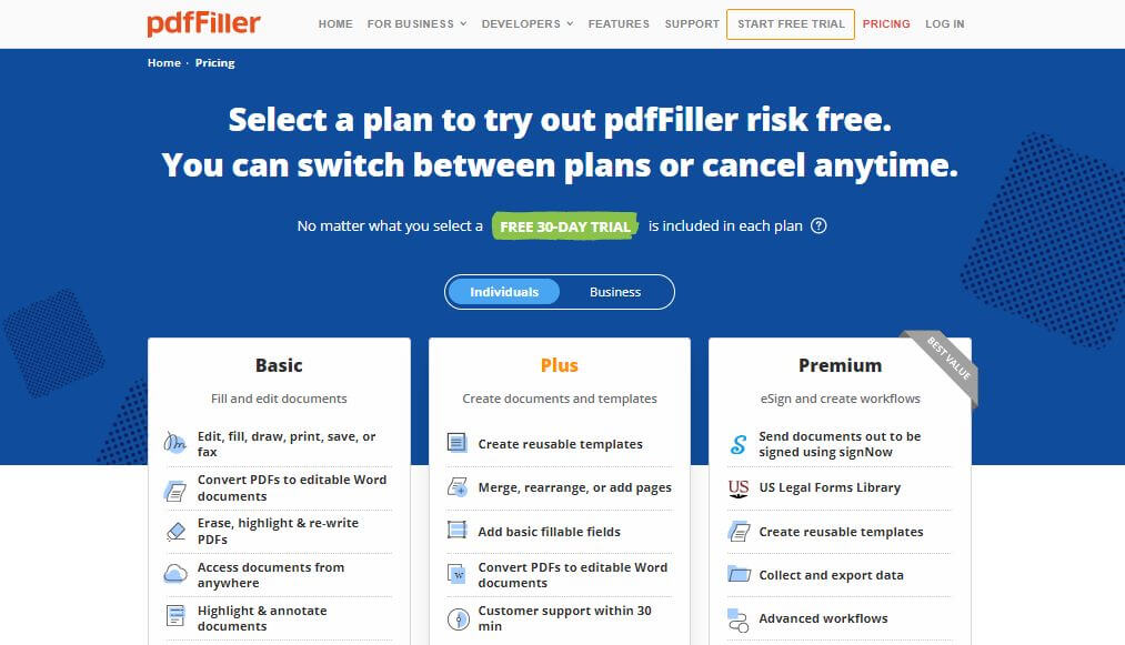 PDF Filler Chrome Extension