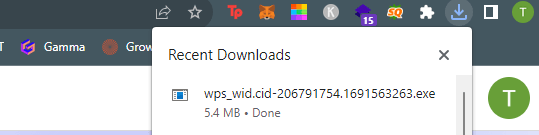 WPS Office installation file