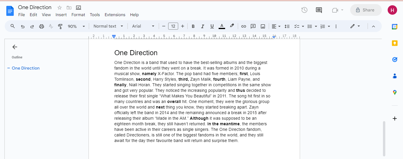Google Docs Duplicating a Page