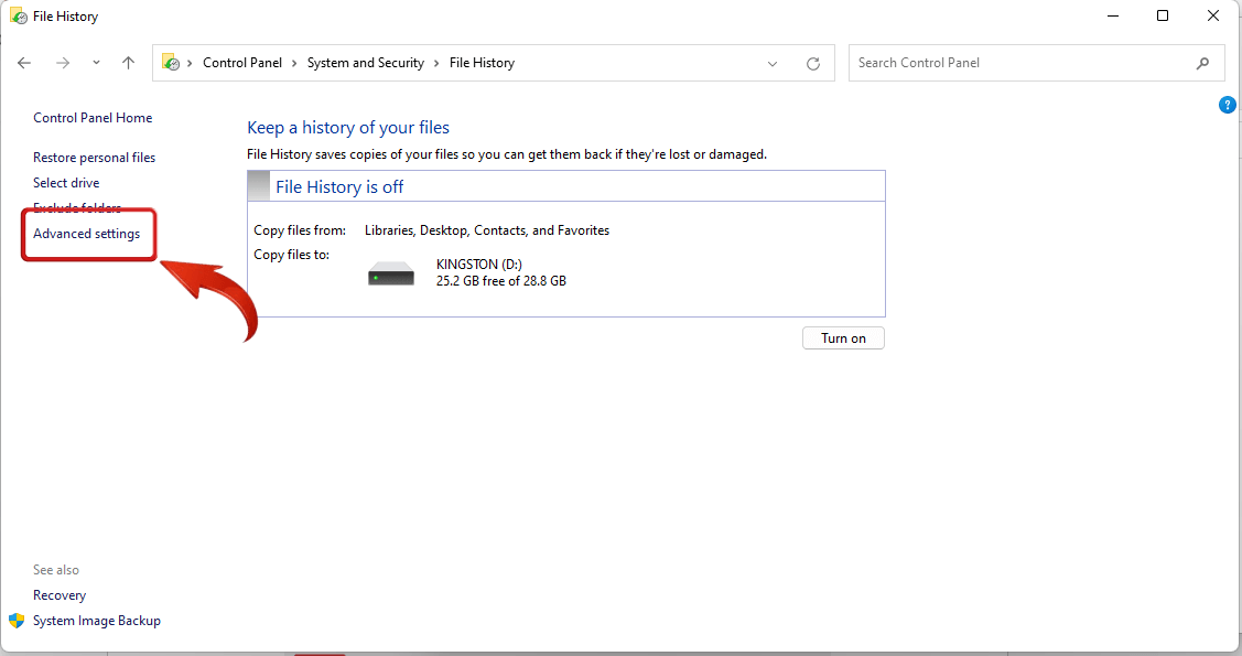 Windows 11 Advanced Settings