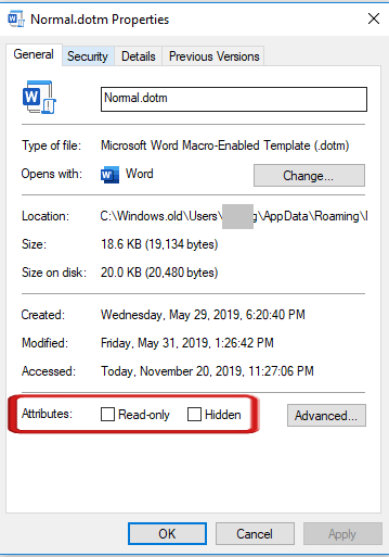 File Read permission