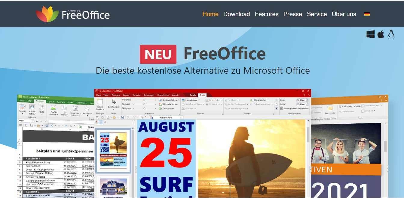 Descargar Gratis FreeOffice 2021 para Windows