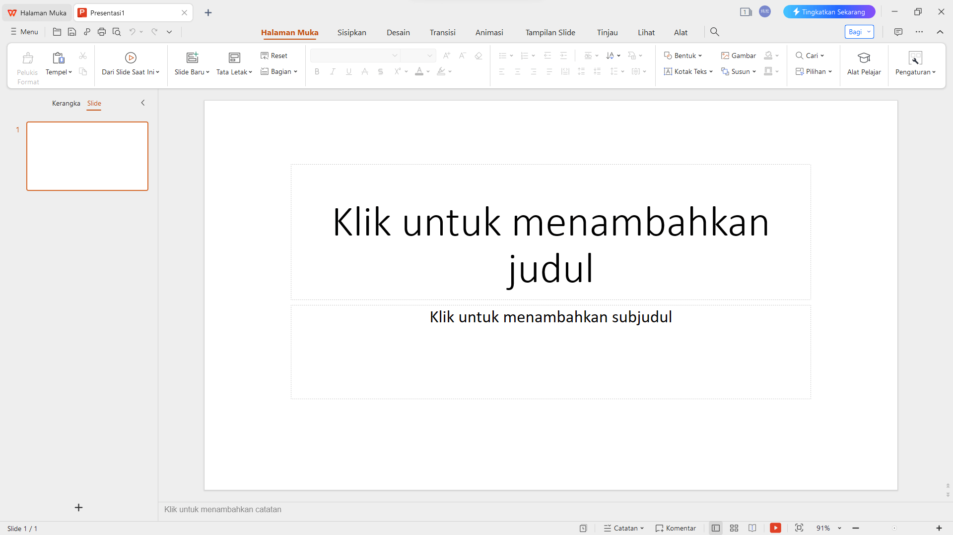 Dengan WPS Presentation, Anda dapat dengan mudah membuat presentasi PowerPoint