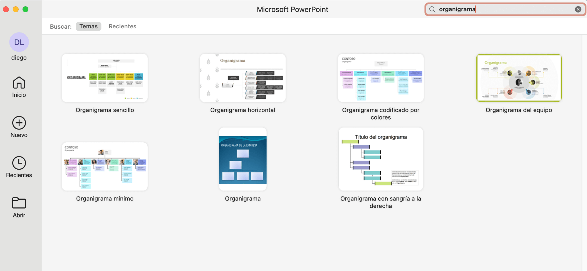 presentation powerpoint en portrait