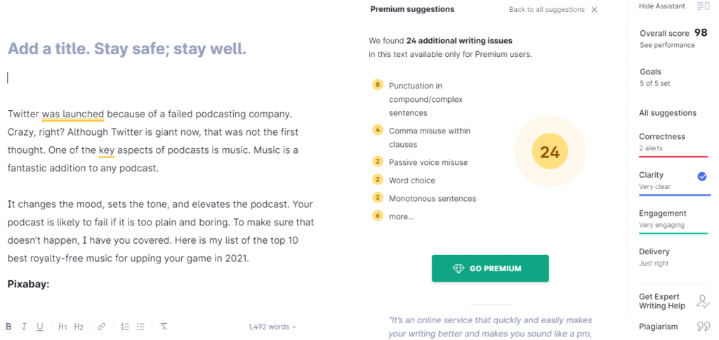 Contextual Spell Check Within Grammarly
