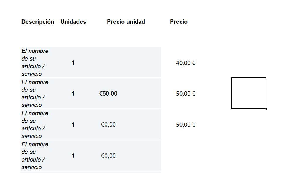 Insertar detalles de la venta