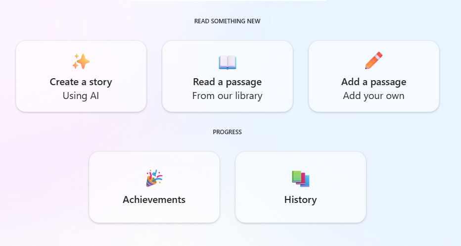 Microsoft Reading Coach