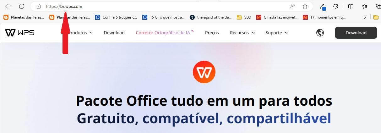 Site oficial do WPS Office