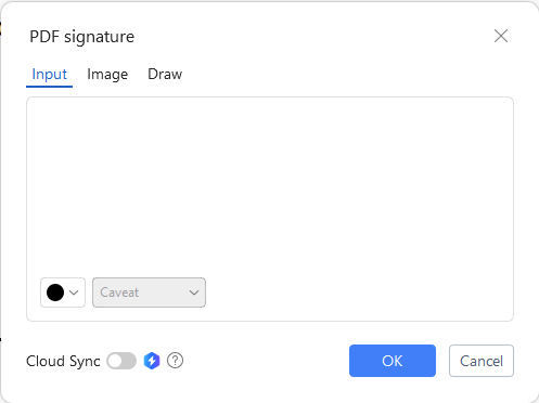 Creare una nuova firma su WPS PDF