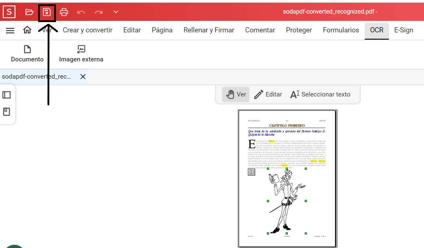 Guardar archivo como PDF