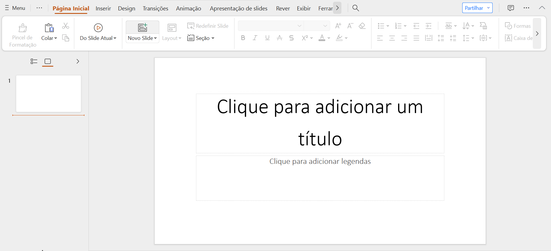 interface do Apresentações do WPS