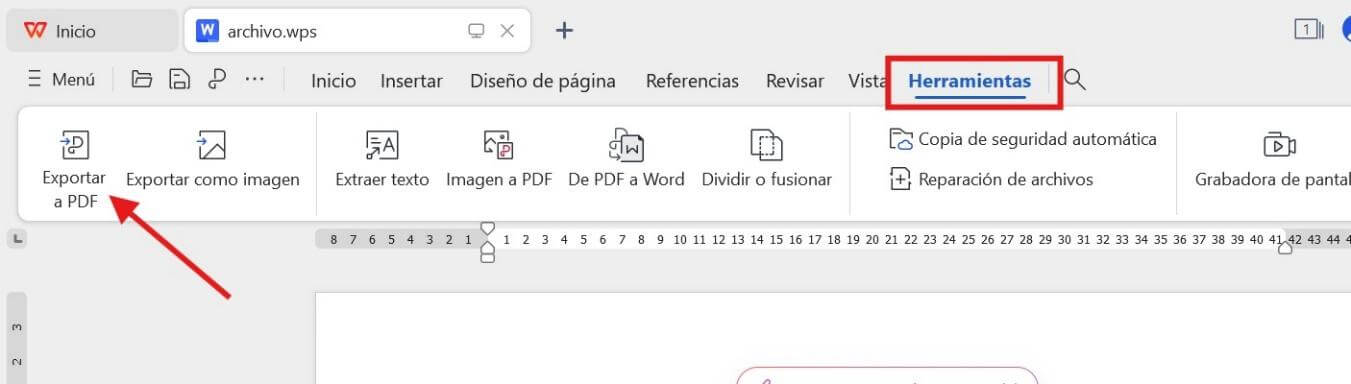 ¿Cómo Convertir un archivo WPS a PDF con WPS Office?