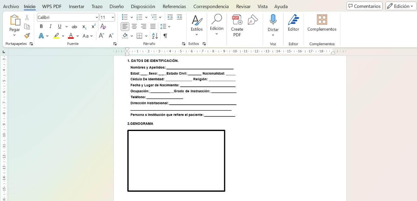 Quitar ancla del documento de Word